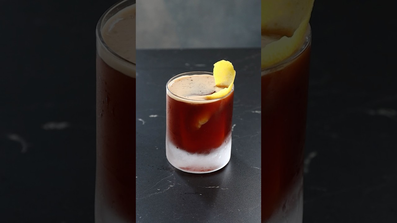 FERNET OLD FASHIONED #drink #oldfashioned #cocktail #mixology #youtube