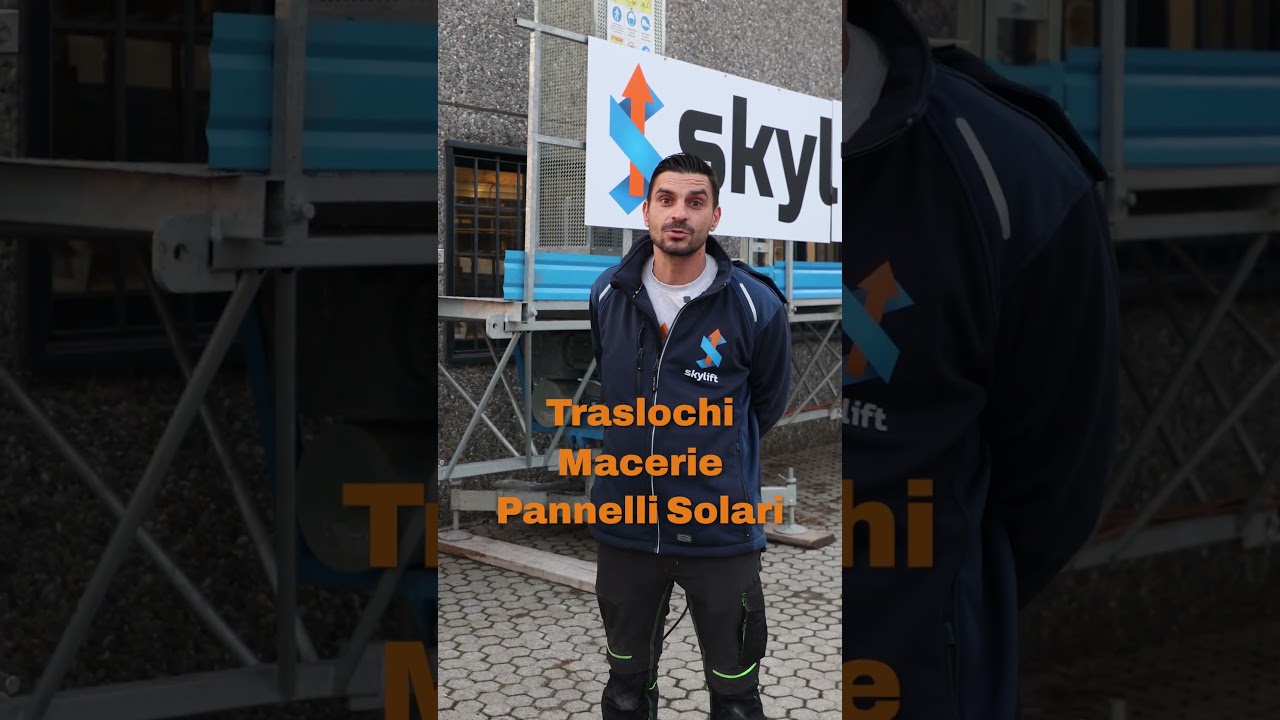 Sky Lift Elevazione - #TOPLIFT #montacarichi compatto per il tuo #cantiere