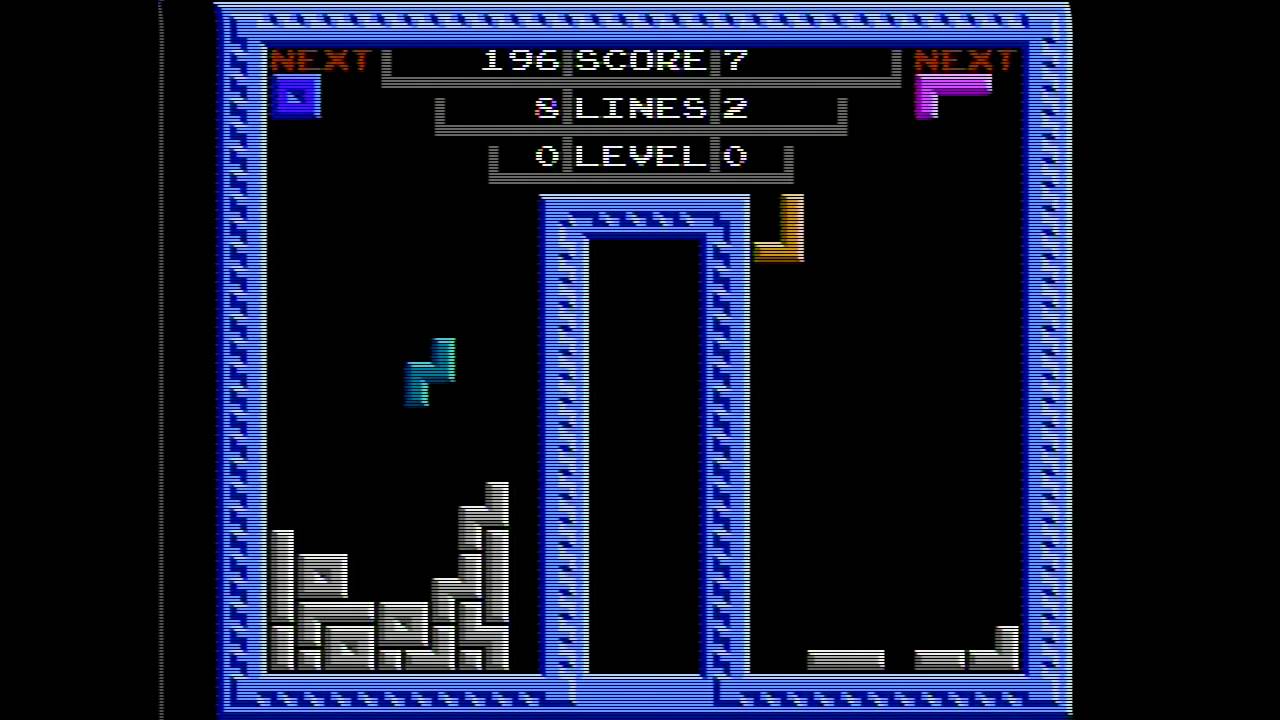 Tetris 2   NES Famicom gameplay