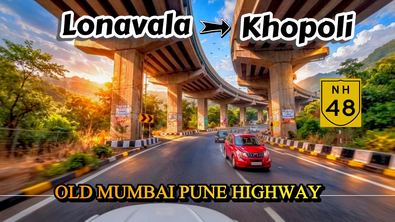 Lonavala to Khopoli Ghat Drive | Old Mumbai–Pune Highway | Scenic Morning Descent