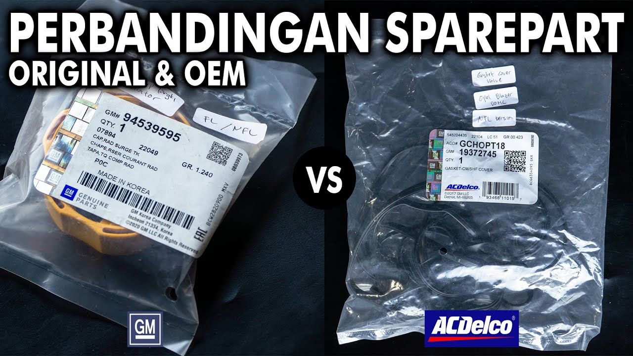 #kitabanding APA SAJA SIH KEUNGGULAN SPAREPART ORIGINAL MAUPUN OEM??