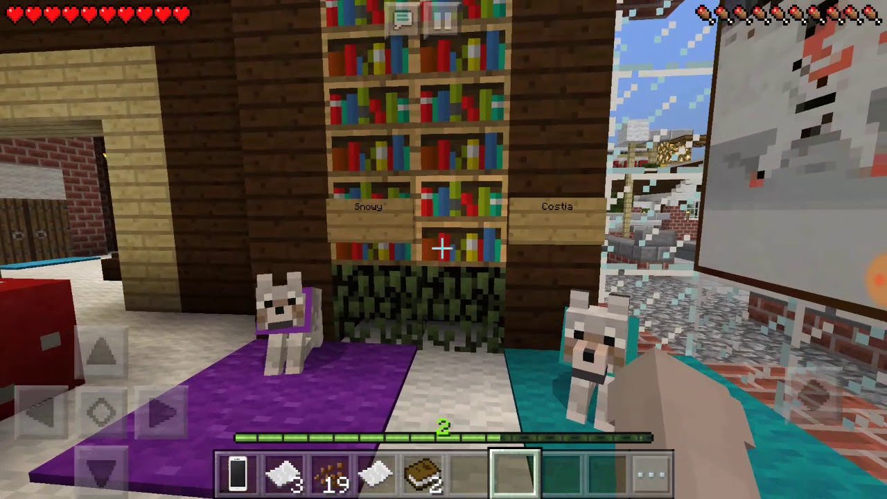NIKKI MINECRAFT: Moving to a new house dad bought me!!!