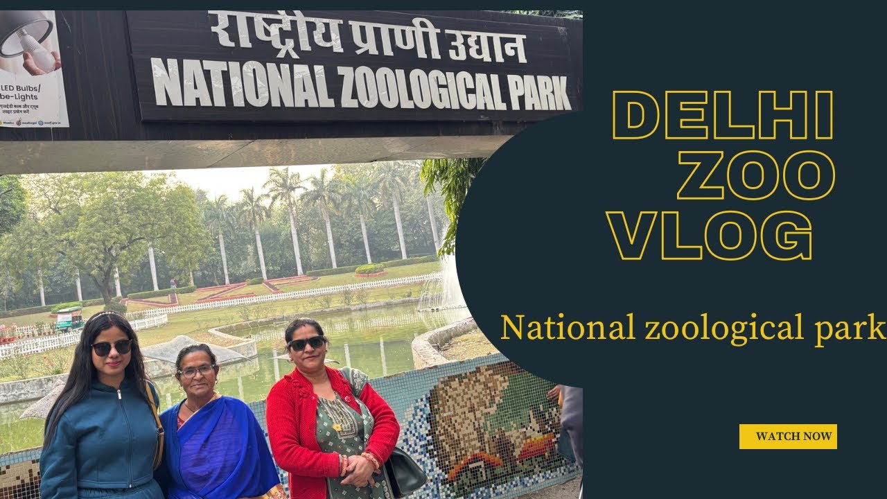 National zoological park ❤️ with family #youtube #zoovlog #nationalzoologicalpark 