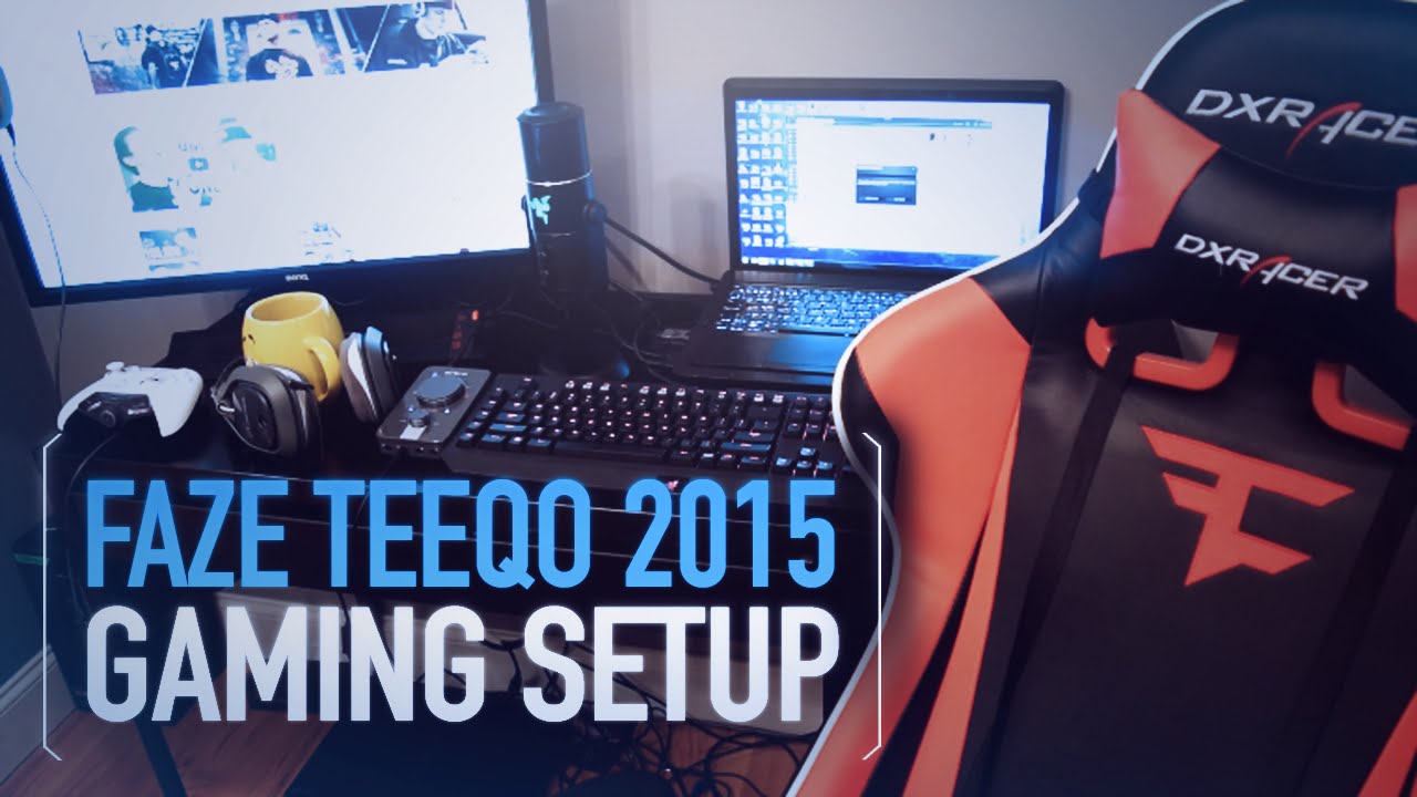 FAZE TEEQO 2015 GAMING SETUP VIDEO!