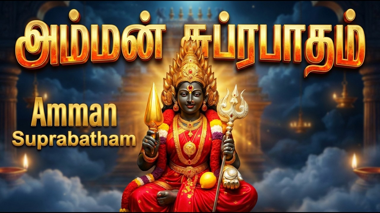 Amman Suprabatham 🙏 | Amman Bhakti Padalgal | Popular Amman Tamil Devotional Songs