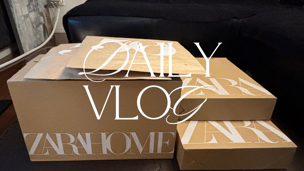 主婦vlog/ZARAセール購入品/年末年始/大掃除