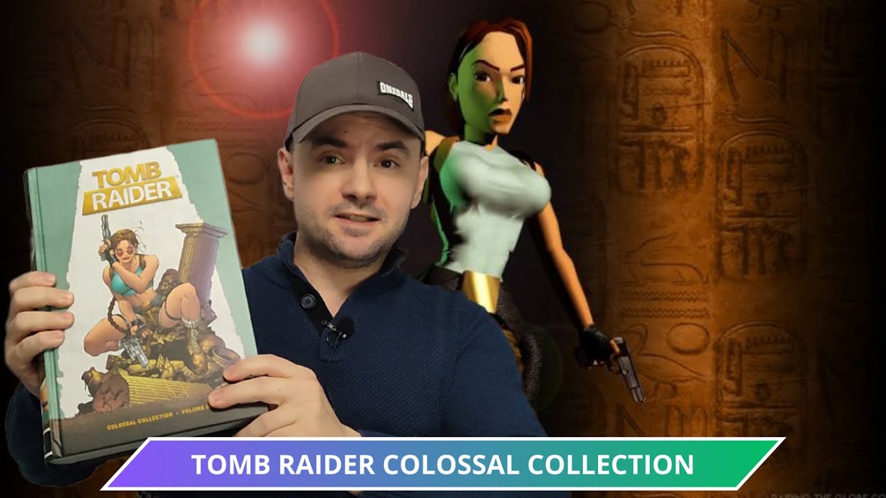 Tomb Raider Colossal Collection | Komiksowa Lara Croft nigdy nie wyglądała lepiej!