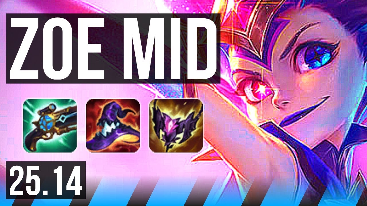 ZOE vs HWEI (MID) | 15/1/5, Legendary | EUNE Grandmaster | 25.14