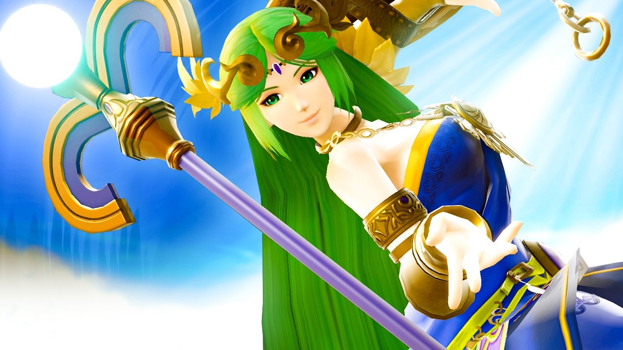Palutena is a Spin to Win Character
