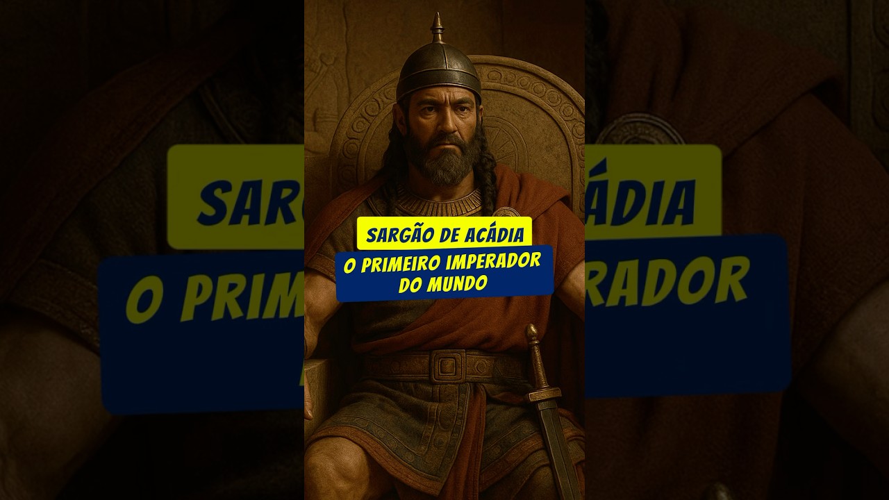 Sarg&atilde;o de Ac&aacute;dia: O Primeiro Imperador do Mundo 🗺️ #historia #mesopotamia #acadia