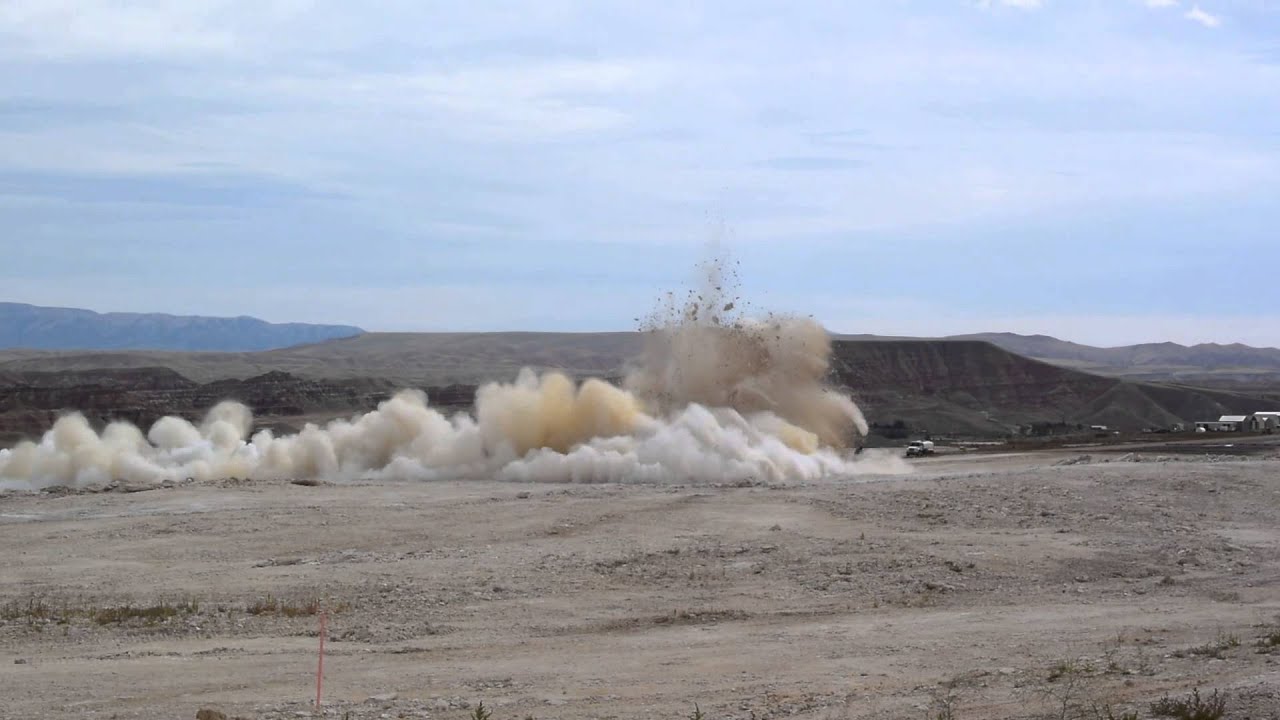 Rock Excavation, Dubois WY Airport Construction