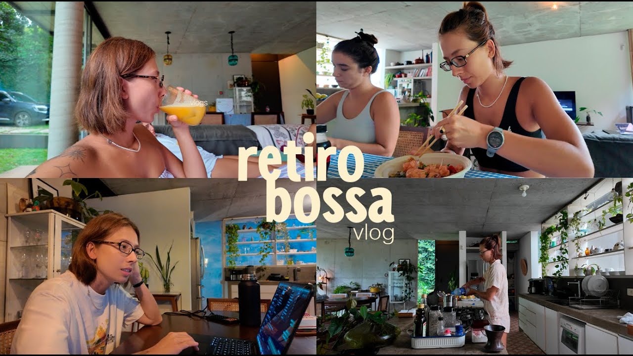 um final de semana à trabalho com bossa