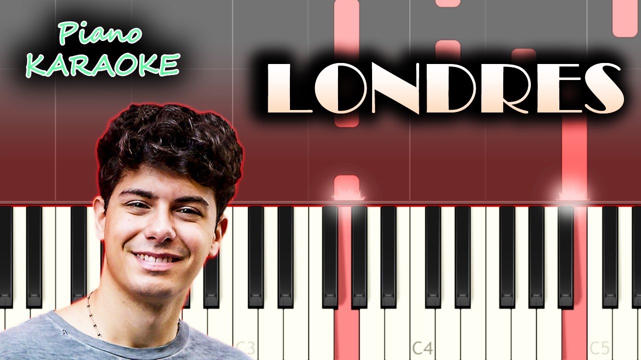 Alfred García - Londres | KARAOKE Piano / Tutorial / Cover