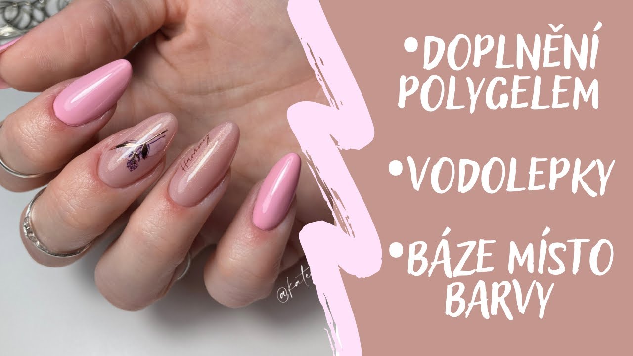 Pomalu ladím jaro 🌸💅🏻 | polygel, vodolepky a první dojmy z Aglie | Kate nehty