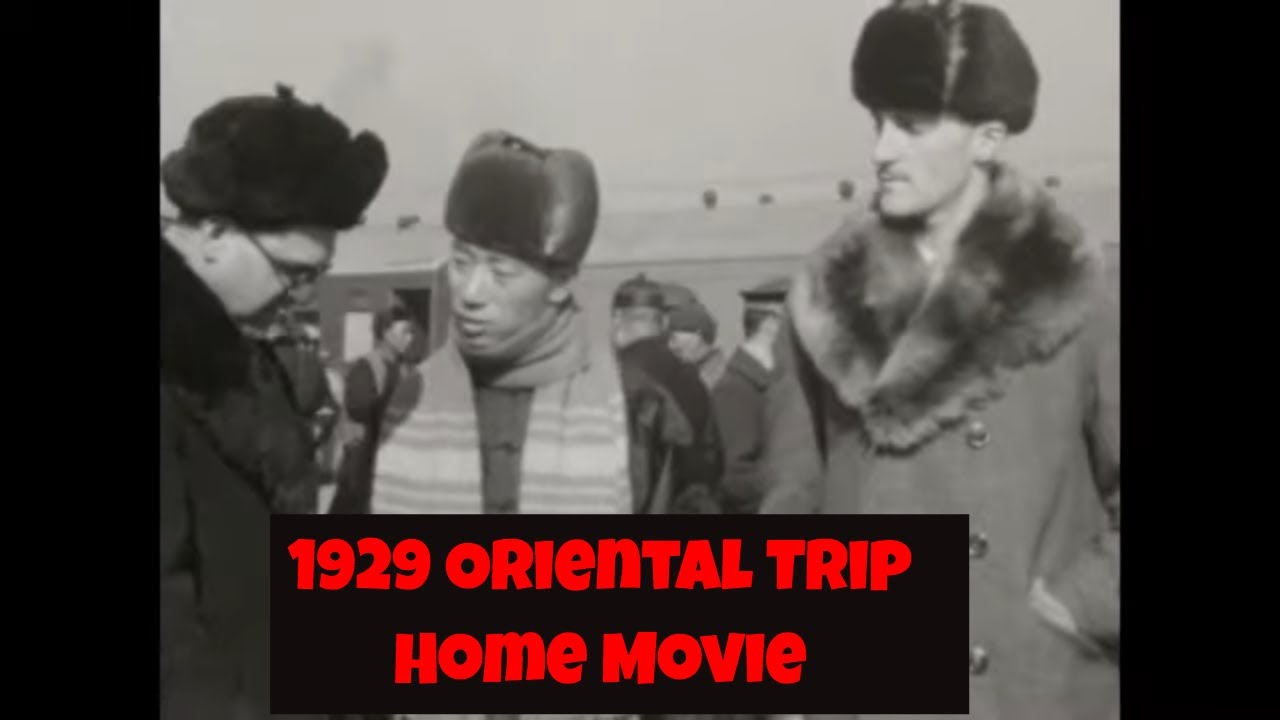 1929 TRIP TO CHINA & JAPAN  16mm FILM  TRAIN TRIP ON KAGOSHIMA & TIANJIN RAILROAD LINES  19864