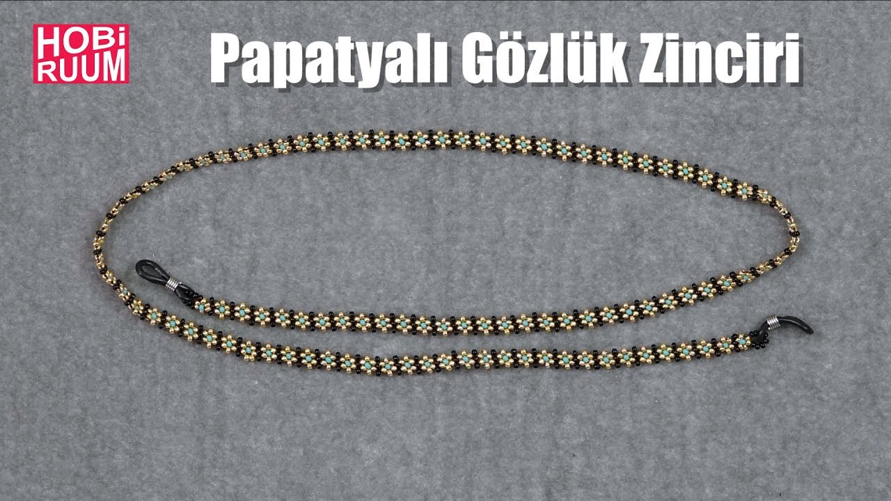 Papatya Gözlük Zinciri #DIY #kendinyap