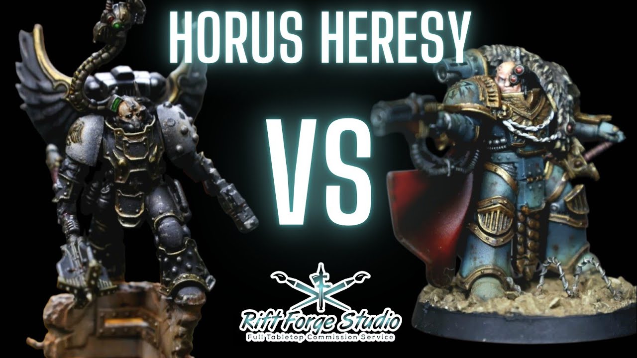 Sons of Horus vs Raven Guard Warhammer Horus Heresy 3rd edition battle report Ep3