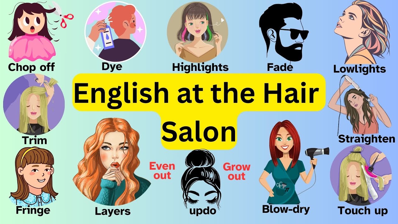 English at the Hair Salon 🇬🇧 | Learn Essential Vocabulary & Phrases