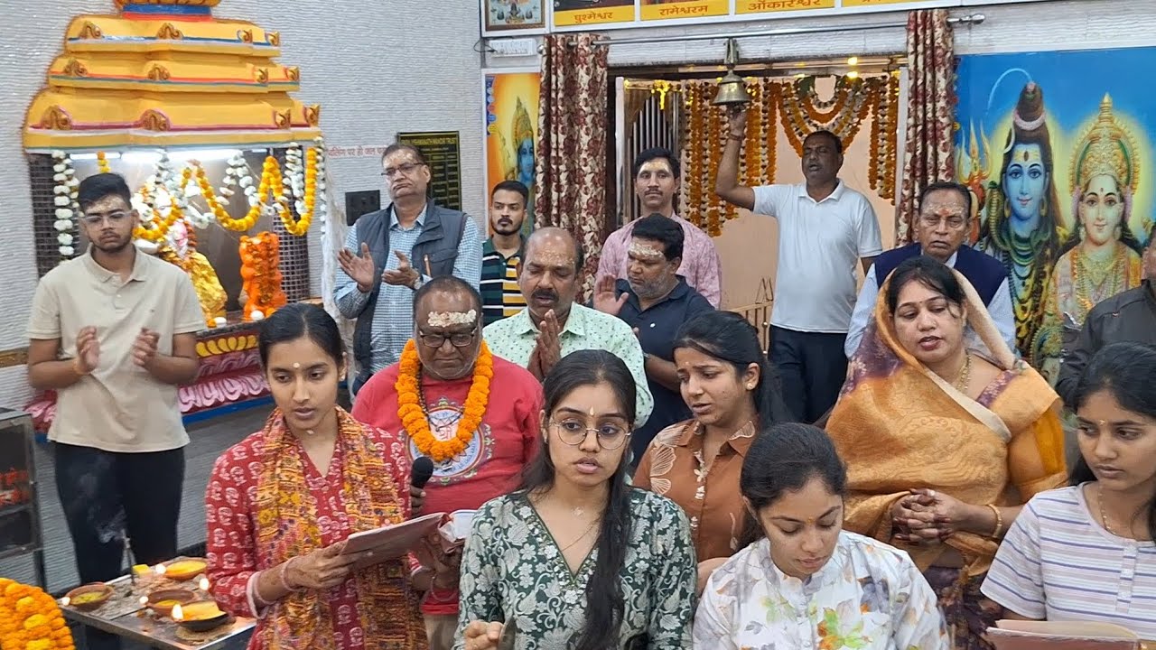 महाशिवरात्रि पर विश्वनाथ मंदिर में श्री तुलसी रामायण मण्डली द्वारा रामायण पाठ, ताः15.02.26,Video-3 