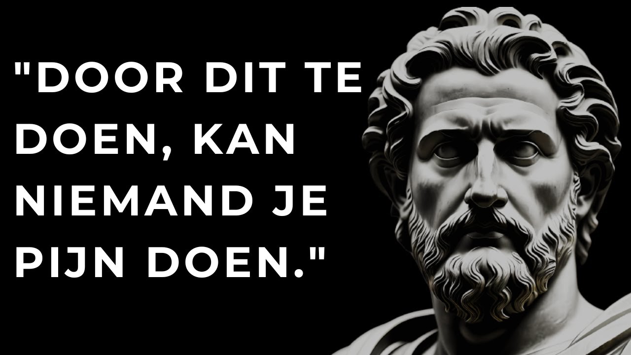 7 STOÏCISM PRINCIPES ZODAT NIETS JE BEÏNVLOEDT VO