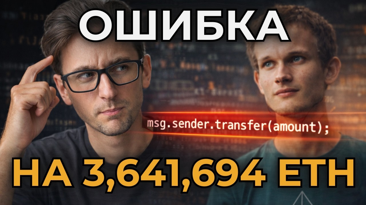 КАК ОДНА ОШИБКА В КОДЕ ЧУТЬ НЕ УНИЧТОЖИЛА ETHEREUM | ВЗЛОМ DAO И ПОЯВЛЕНИЕ ETHEREUM CLASSIC