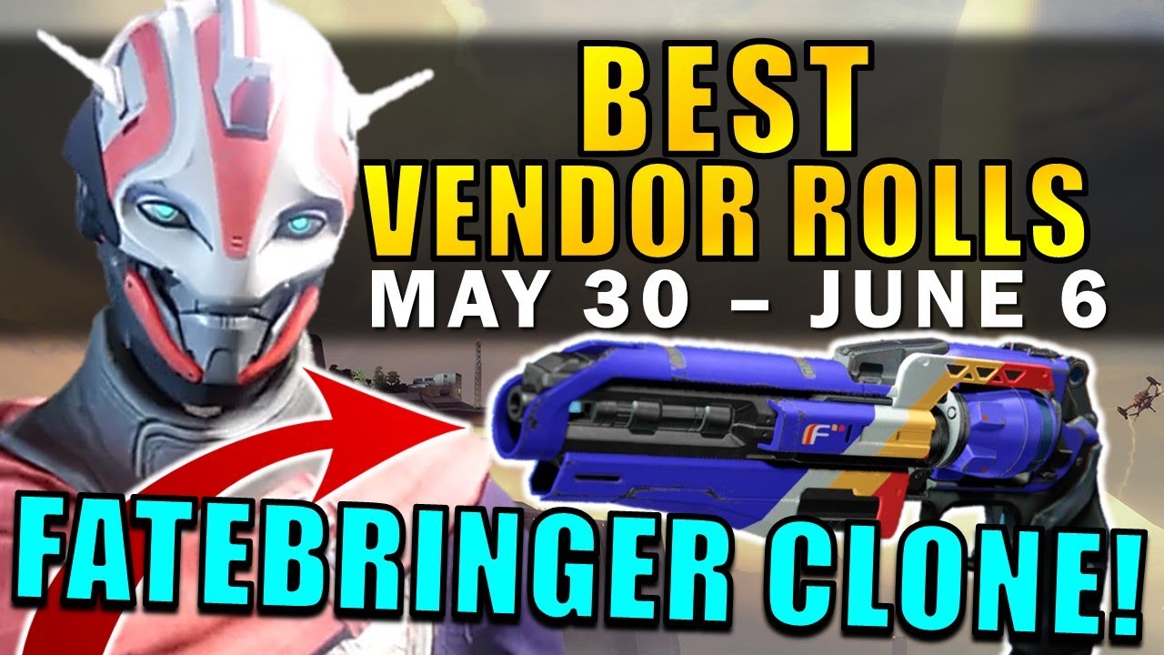 Destiny: FATEBRINGER CLONE! | BEST VENDOR ROLLS! (May 30 - June 6) Age of Triumph