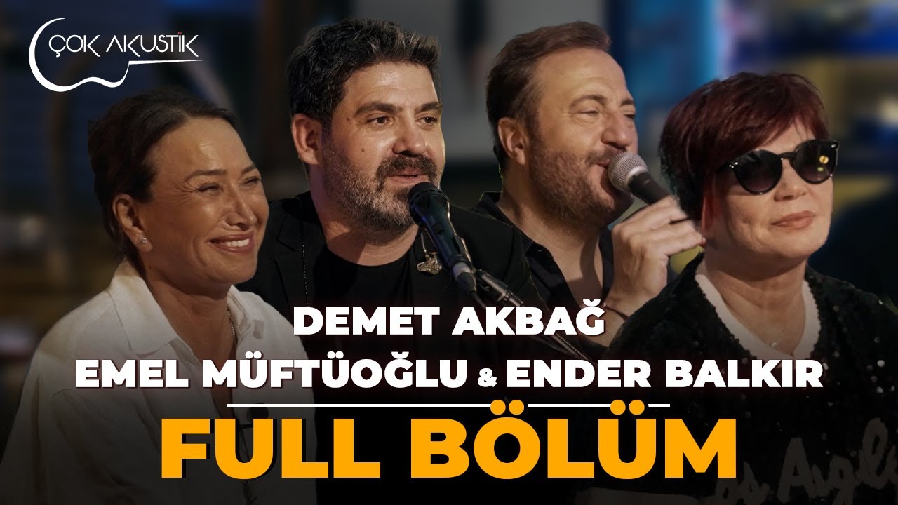 Demet Akbağ - Emel Müftüoğlu - Ender Balkır 𝐂̧𝗼𝐤 𝐀𝐤𝐮𝐬𝐭𝐢𝐤 Full Bölüm 🎵 #demetakbağ #enderbalkır