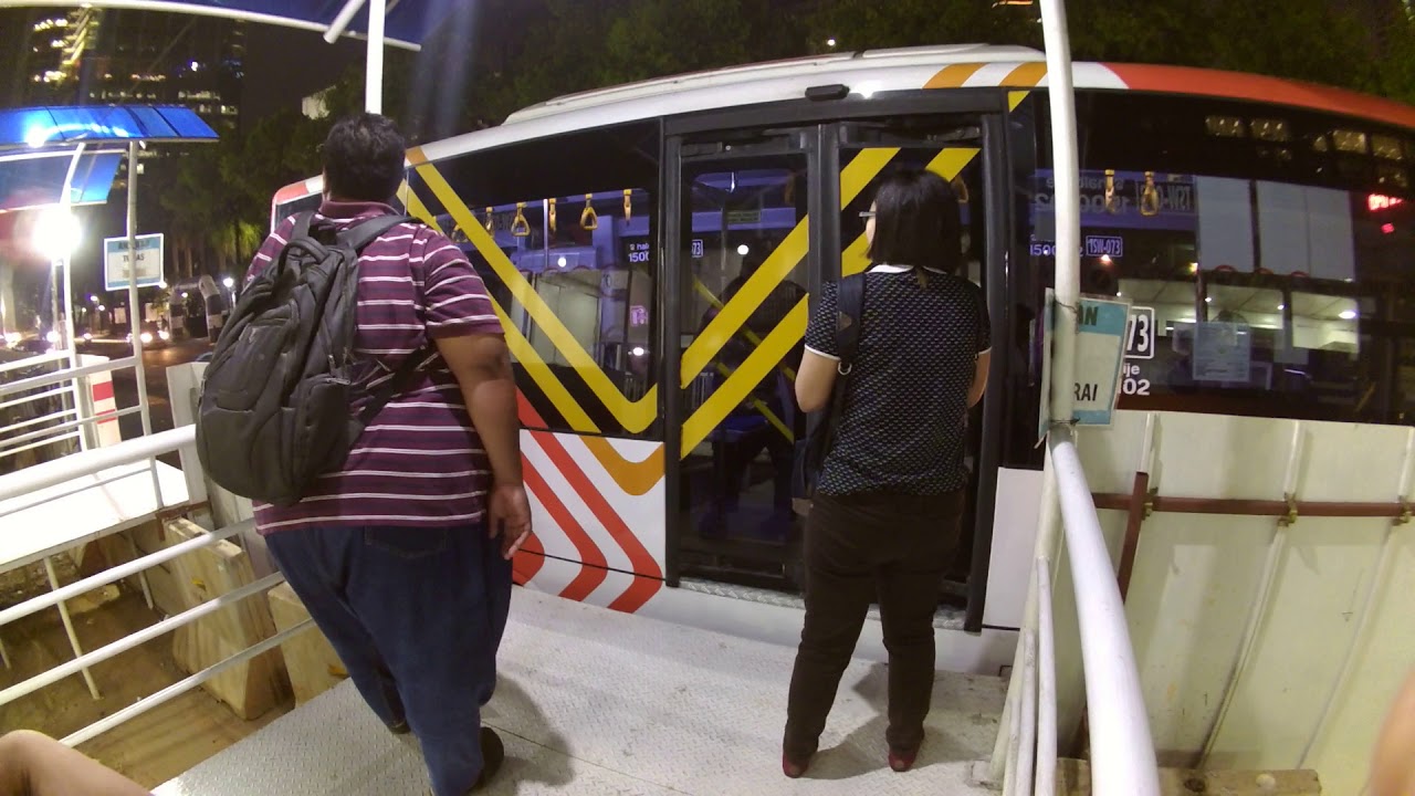 Feeder Busway 6H Lebak Bulus -  Stasiun Senen dan Metrotrans 6M  Stasiun Manggarai Blok M