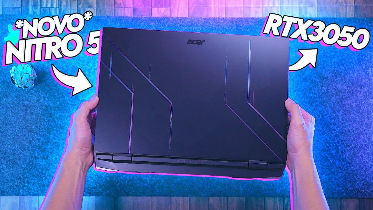 Unboxing do *NOVO* NITRO 5 com o i5 12500H + RTX 3050!