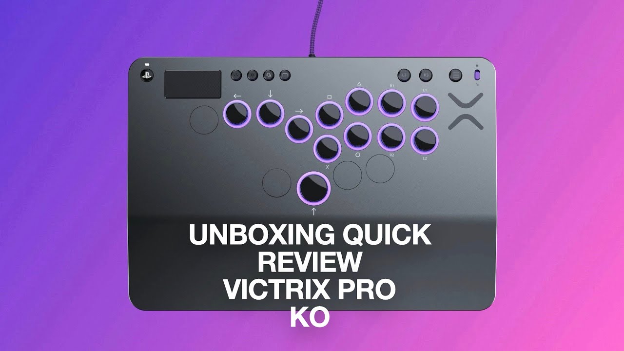Victrix Pro KO Leverless Fightstick: First Impressions
