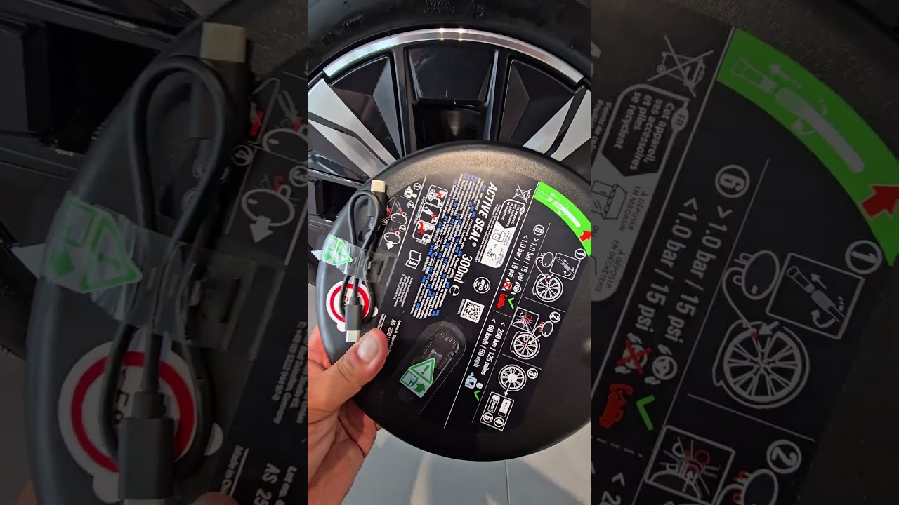 HOW TO BMW - TIRE REPAIR KIT PLUS #bmw