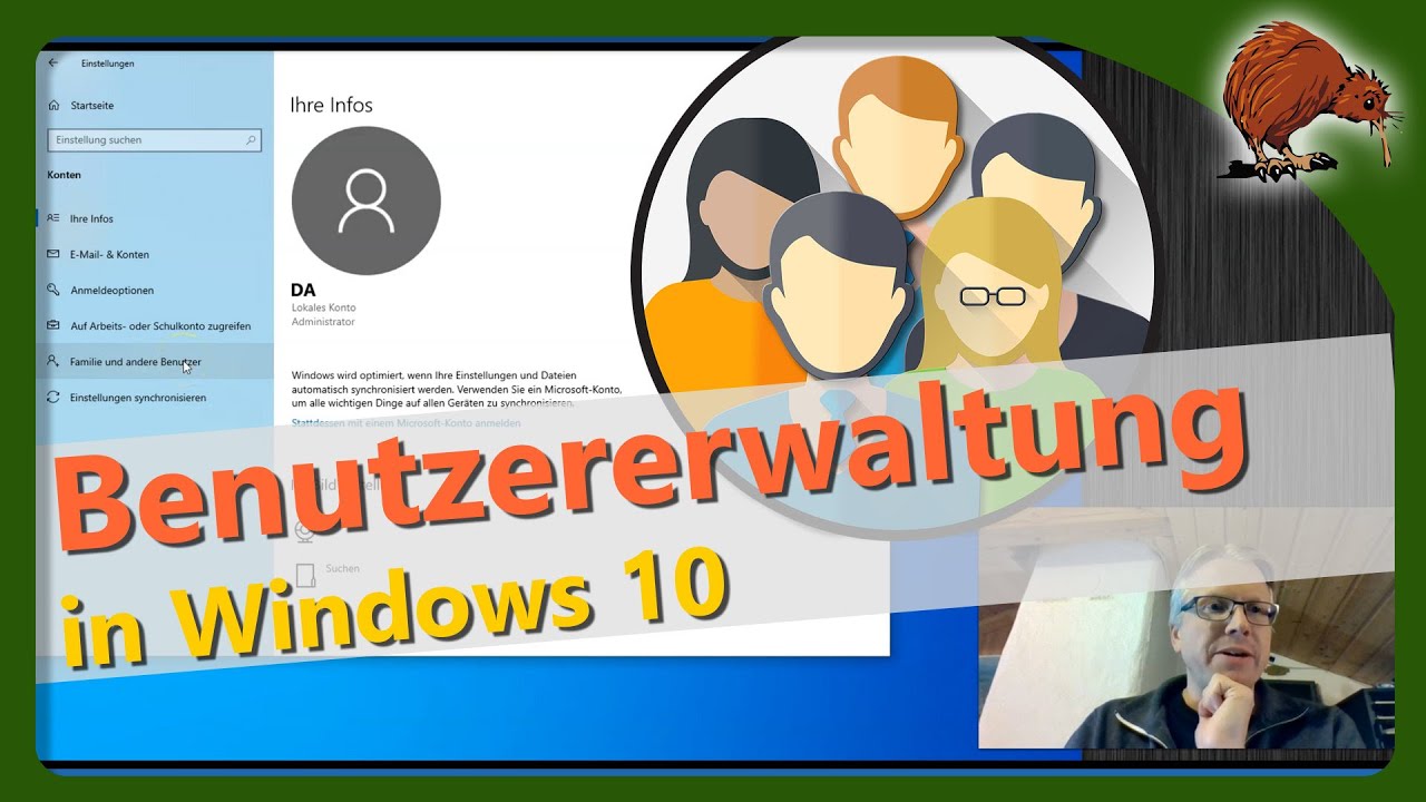Einführung in die Benutzerverwaltung von Windows 10