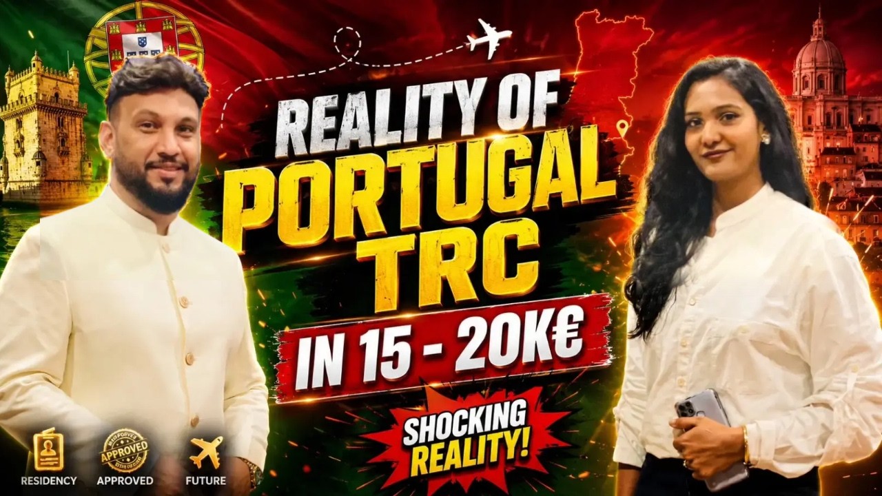 Portugal TRC in 15&ndash;20K&euro;? Sach Kya Hai? | BEST EUROPE RESIDENCY PROGRAM 2026 | D2 BUSINESS VISA
