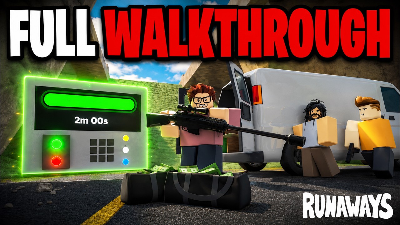 RUNAWAYS GUIDE (Full Walkthrough) How To ESCAPE ROBLOX