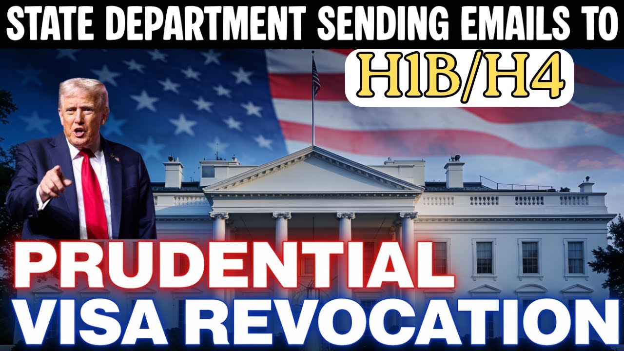 H-1B, H-4 Visas Prudentially Revoked by US State Department | What Happens to Legal Status?
