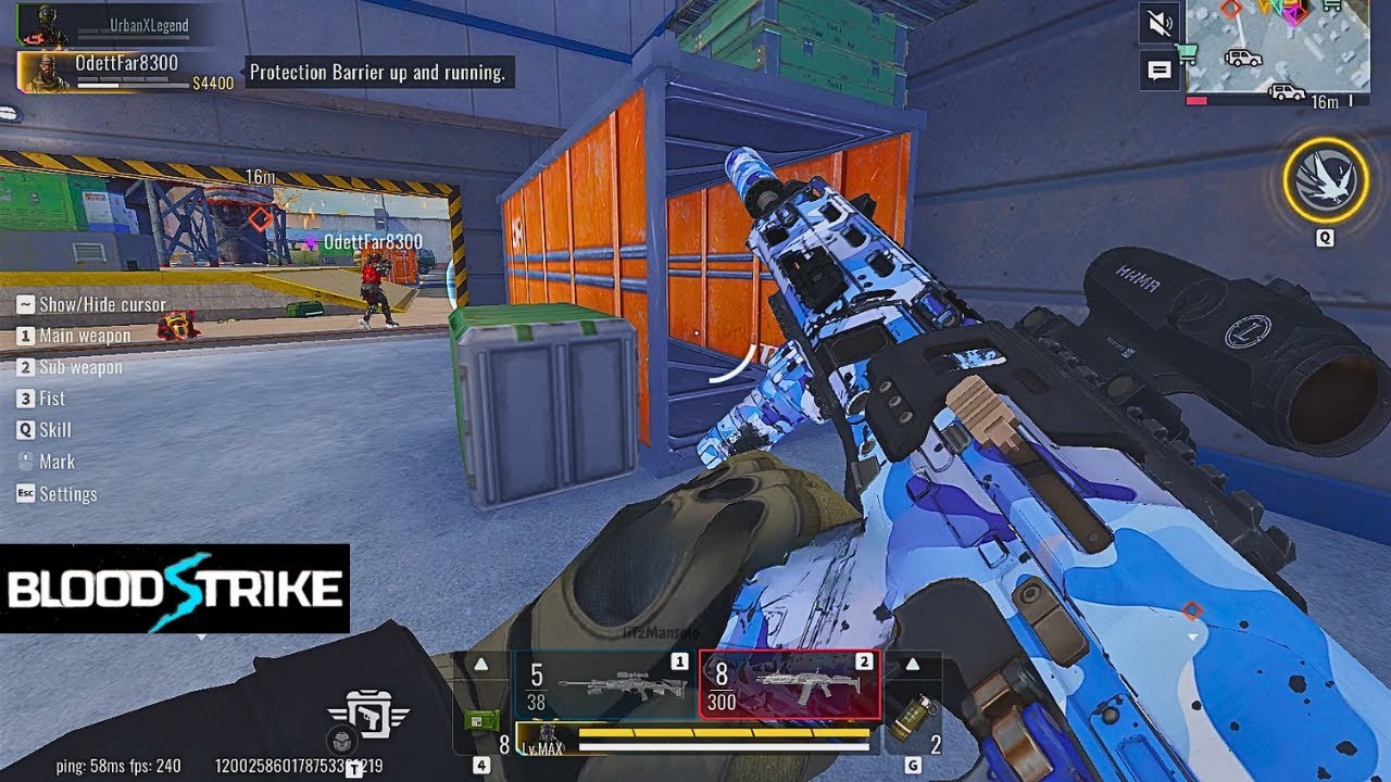 BLOOD STRIKE KALA AND KAG6 COMBO 240FPS #bloodstrike