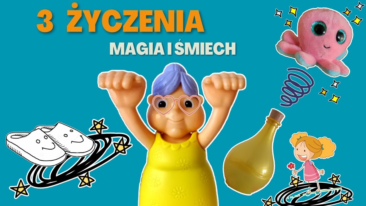 Babcia Zabawka i Magiczna Lampa Dżina 🧞‍♂️ | Bajka z humorem dla dzieci i dorosłych