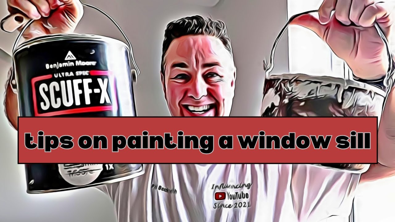 How to Paint a Window Sill - Just Like a Professional