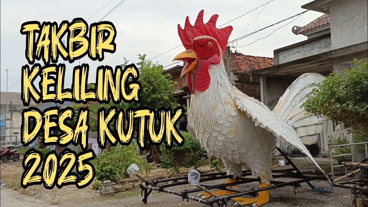 Maskot Takbir Keliling Desa Kutuk 2025 #takbiran #takbirkeliling #lebaran