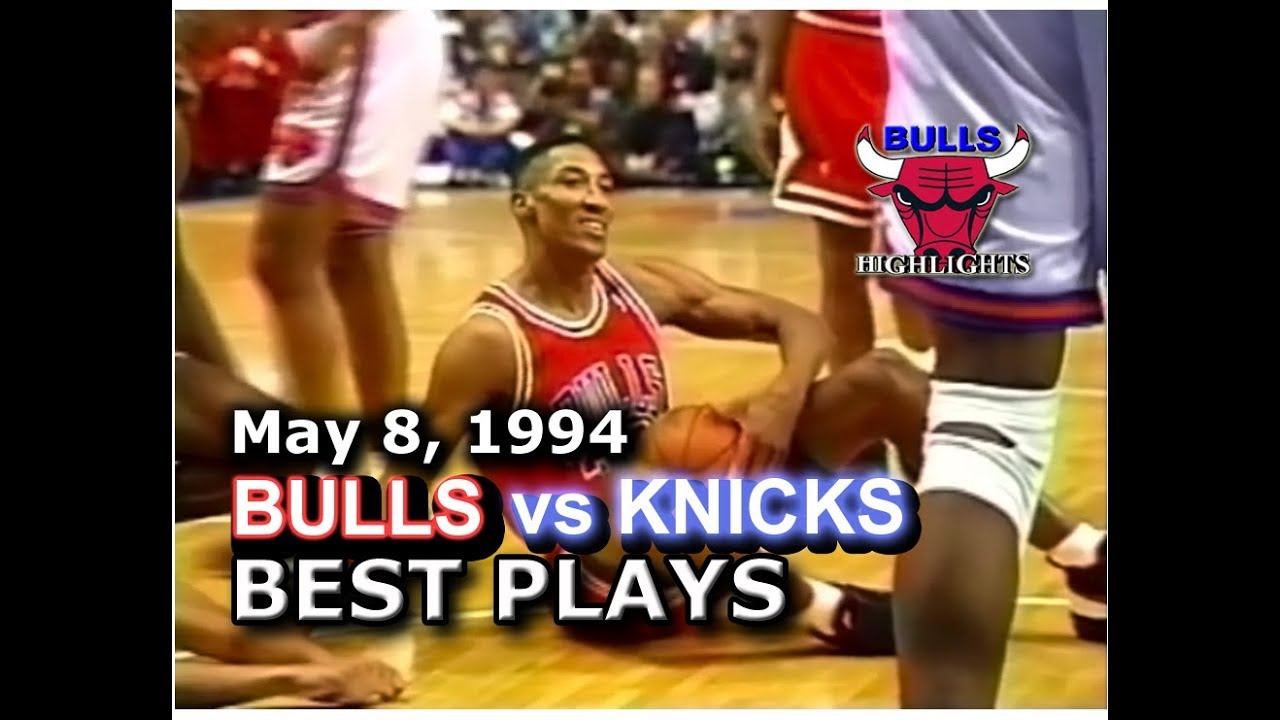 1994 Bulls vs Knicks game 1 highlights