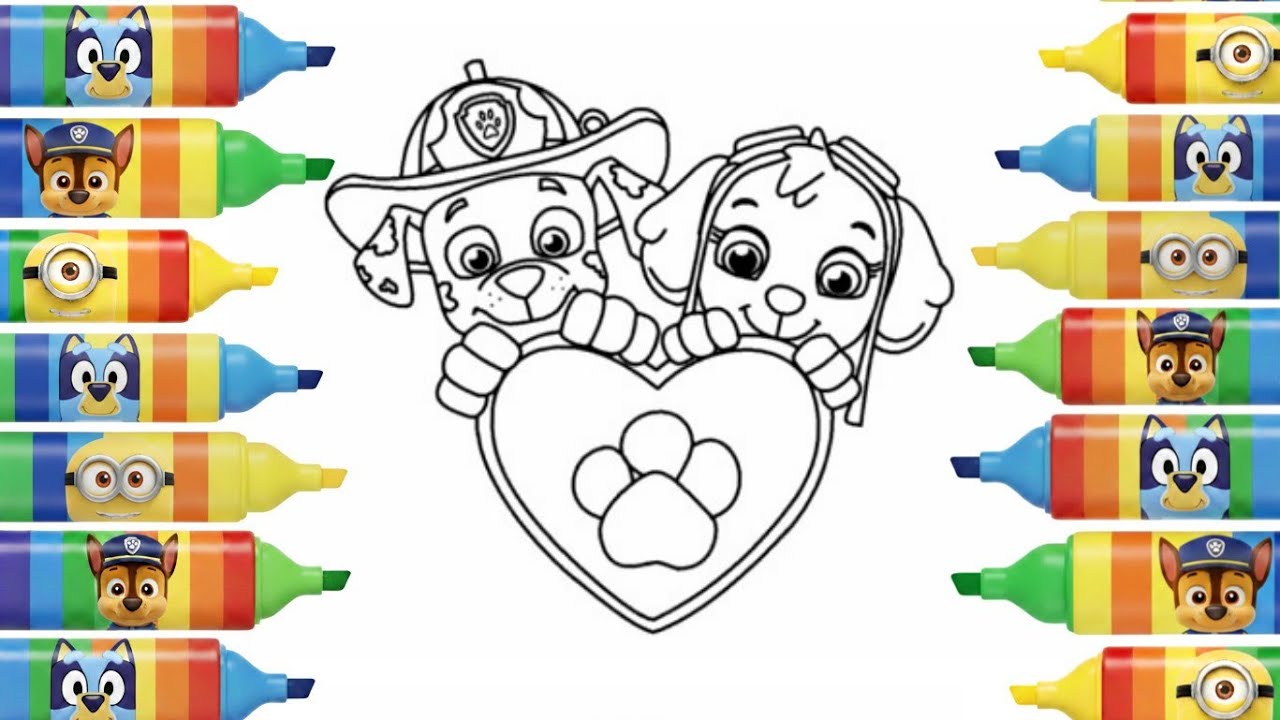 How to Draw Paw Patrol Step by Step | Easy Drawing for Kids
