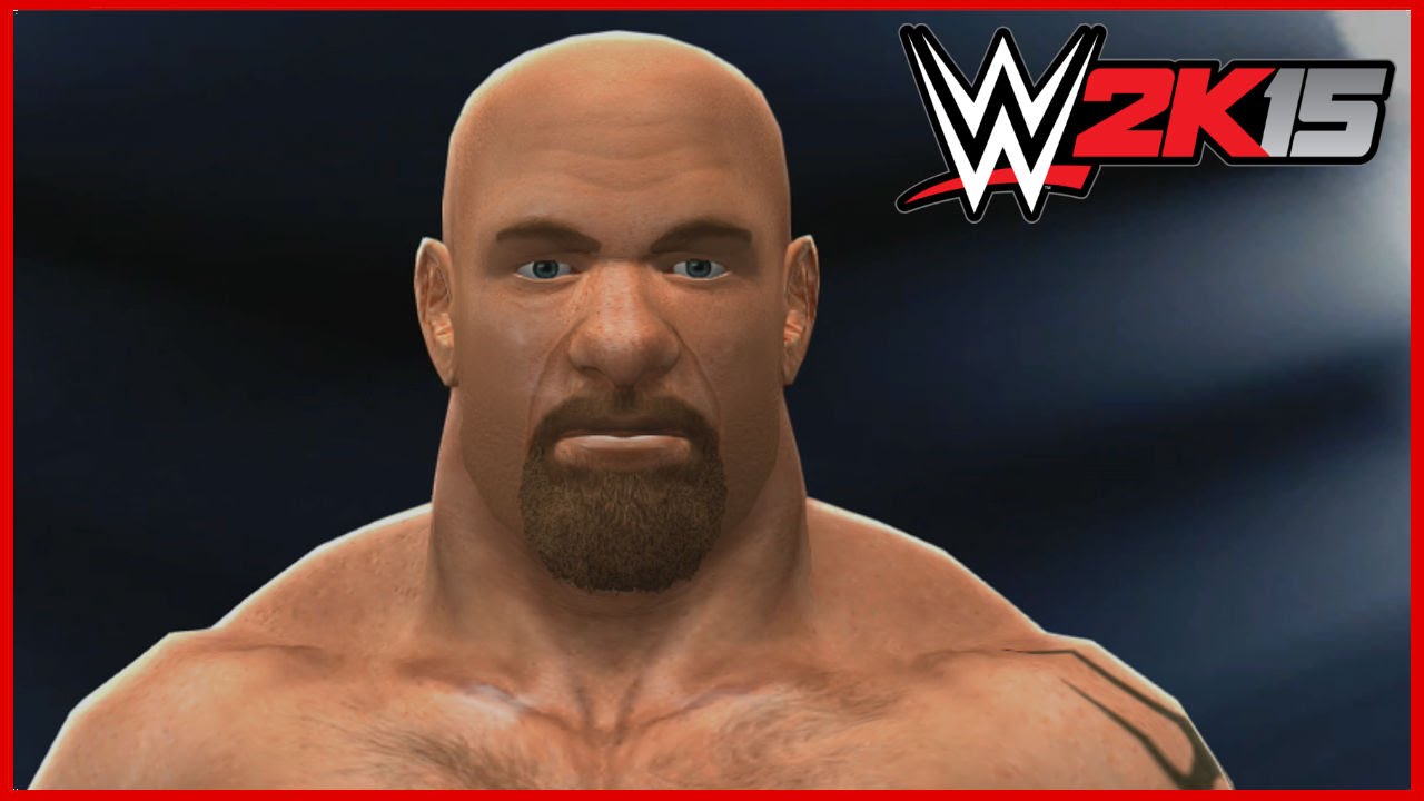 WWE 2K15 CAW Formulas: Goldberg created by KiNgTeEzY101