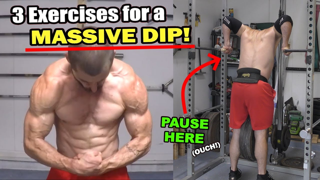3 Ingenious Exercises to Blow Up Your Weighted Dip (#2 is just Sadistic!)