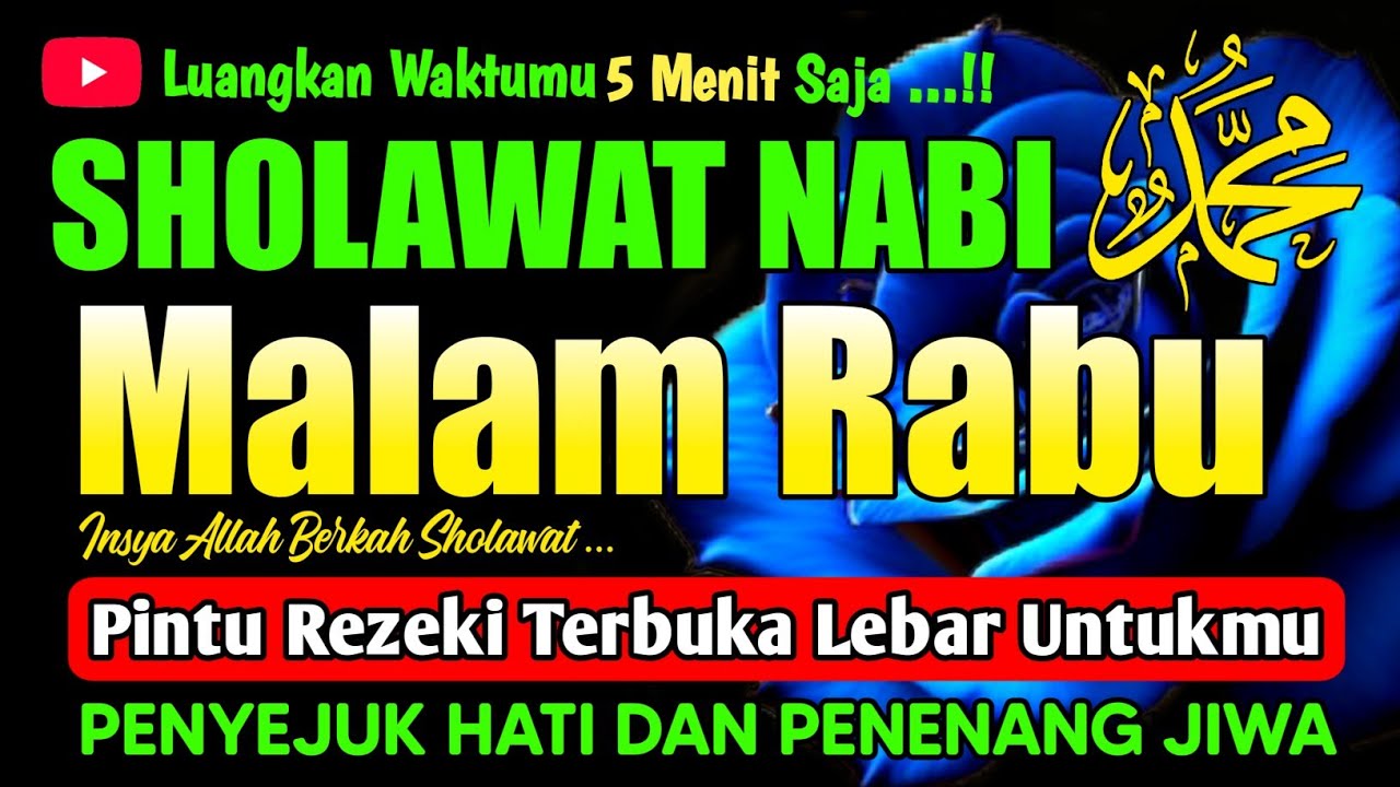 SHOLAWAT PENARIK REZEKI PALING DAHSYAT, Sholawat Nabi Muhammad SAW, SALAWAT JIBRIL PALING MERDU