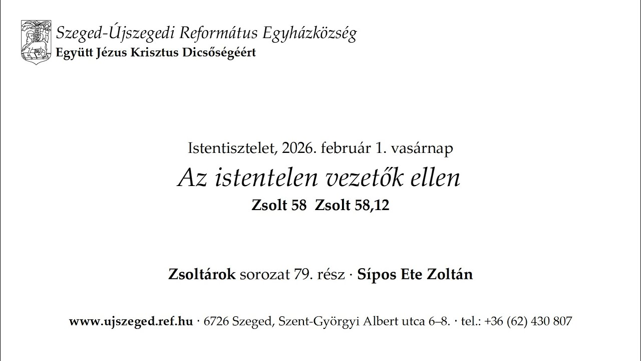 Az istentelen vezetők ellen