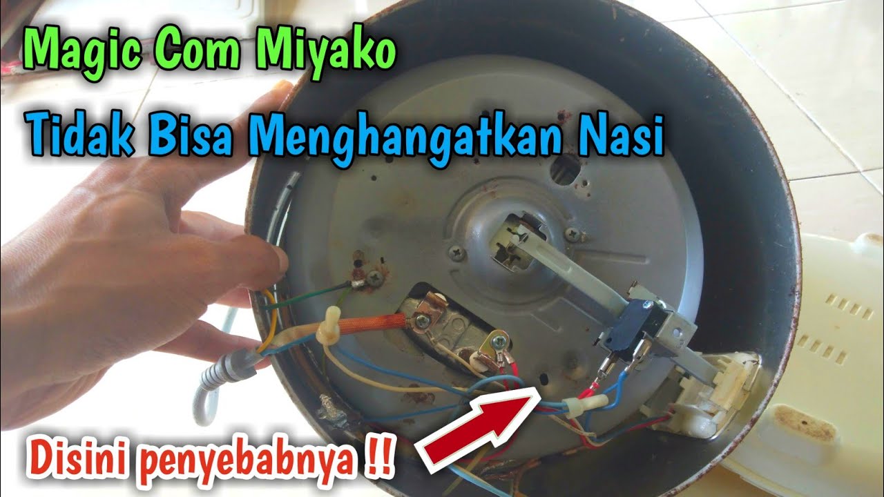 MAGIC COM MIYAKO BISA MEMASAK TIDAK BISA MENGHANGATKAN NASI