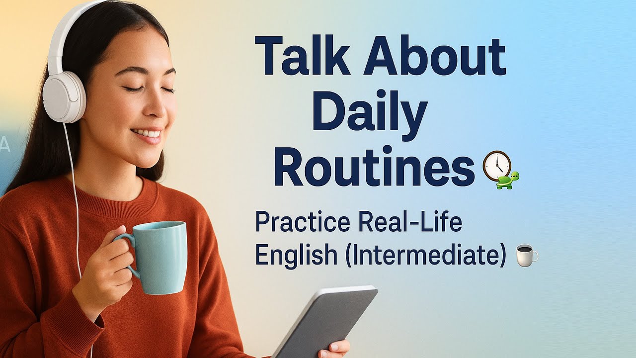 Talk About Daily Routines | English Podcast for Learning English Intermediate Level
