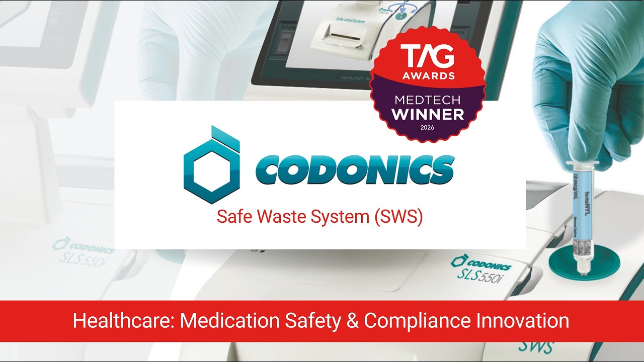 TAG Award Winner: Medication Safety & Compliance Innovation &ndash; Safe Waste System by Codonics