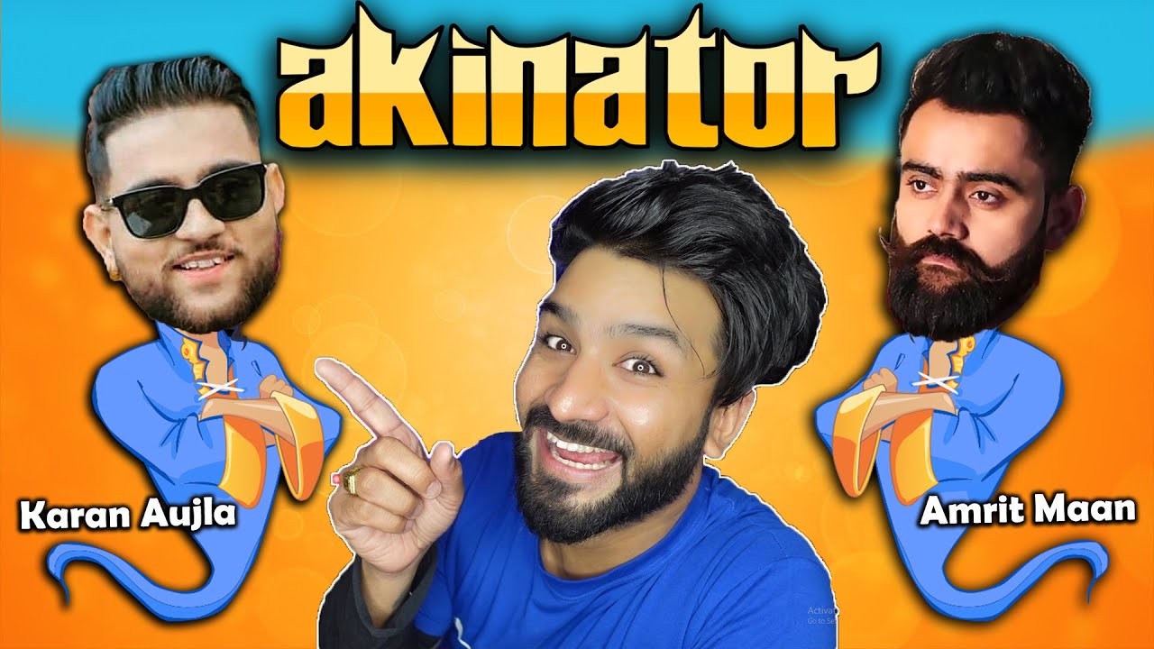 Finding Karan Aujla Vs Amrit Maan on AKINATOR