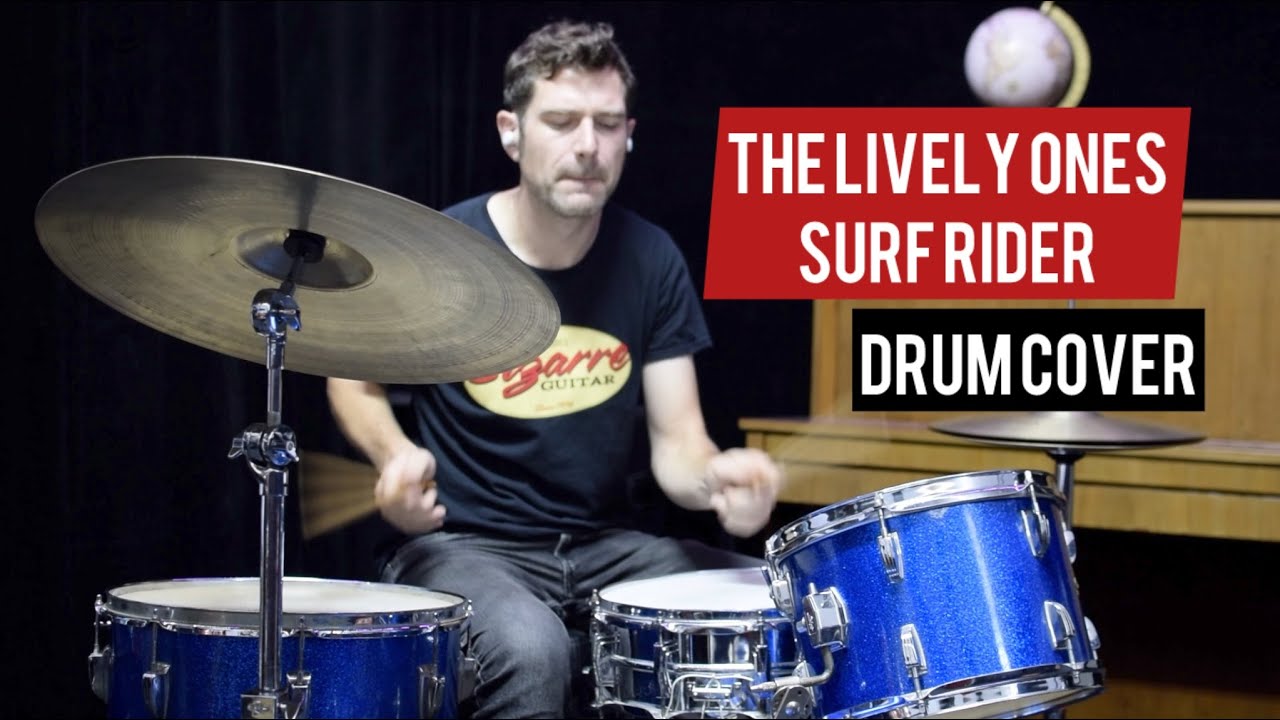 The Lively Ones - Surf Rider  (drum cover)